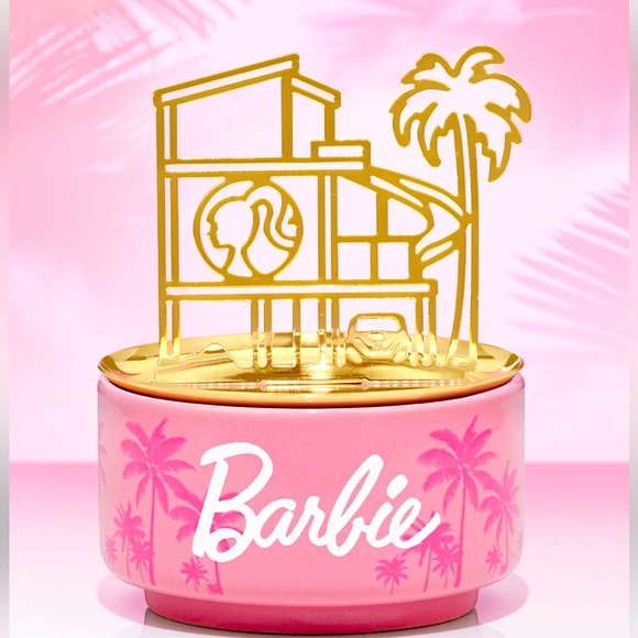 Barbie Other - NIB Barbie Movie Dreamhouse jewelry tray, candle and a surprise Barbie ring